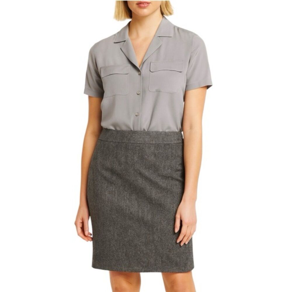 Cabi Women’s Wool-Blend Tweed Pencil Skirt | Size 10